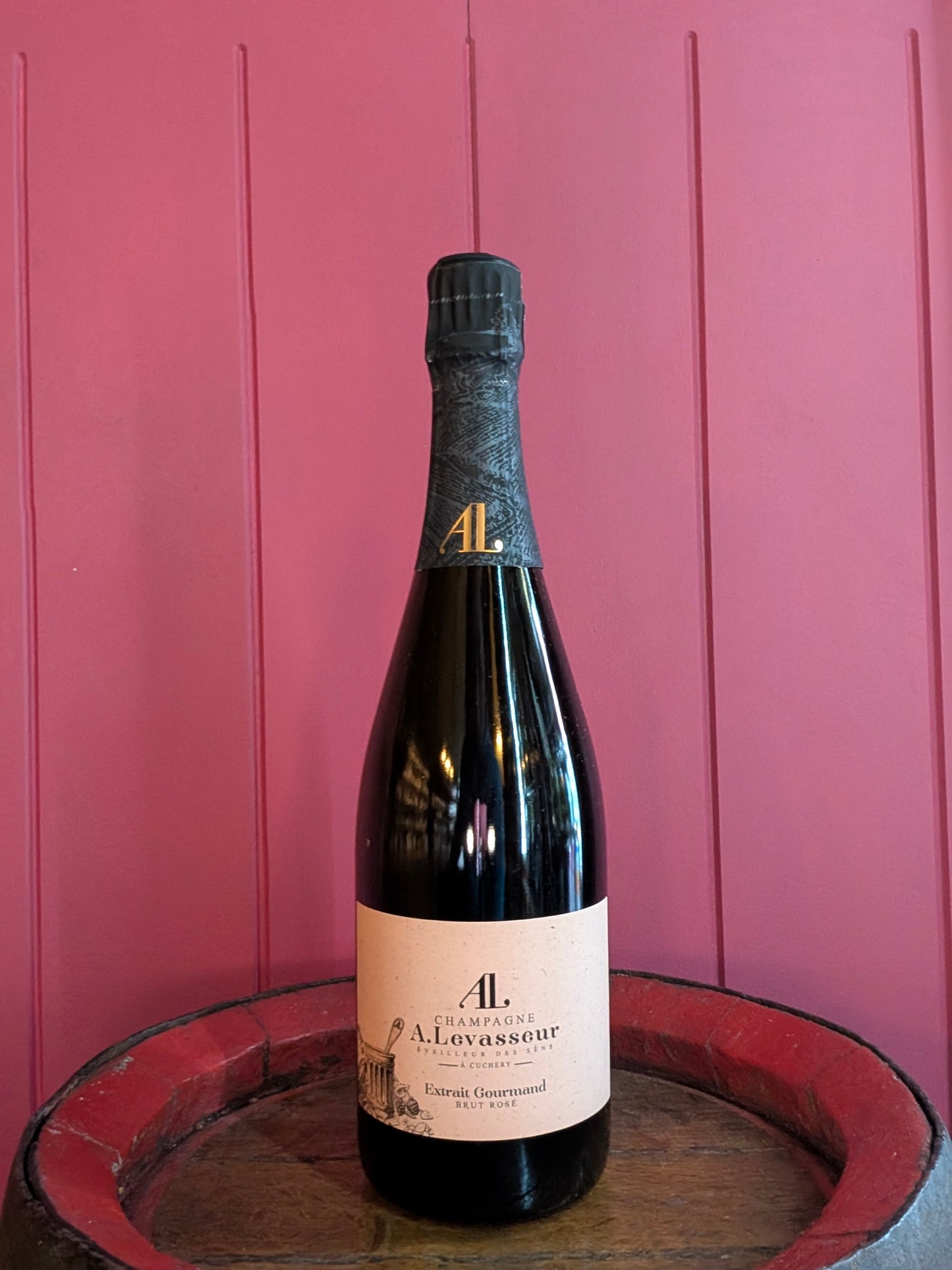 Champagne A. Levasseur, Extrait Gormand Rosé