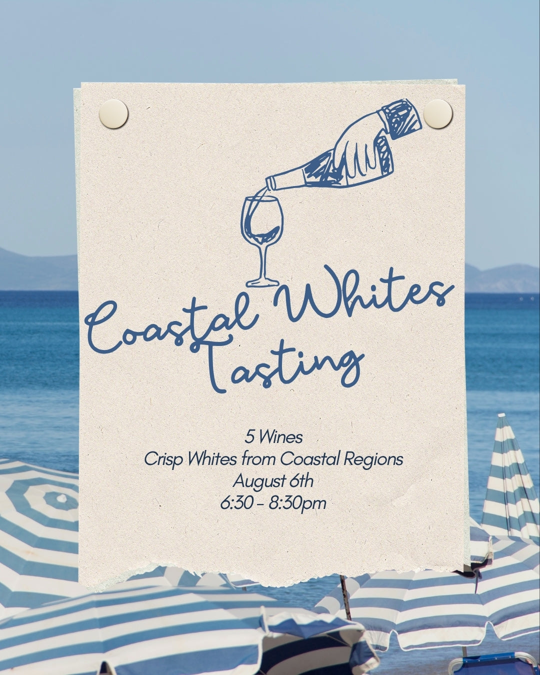 Coastal Whites Tasting