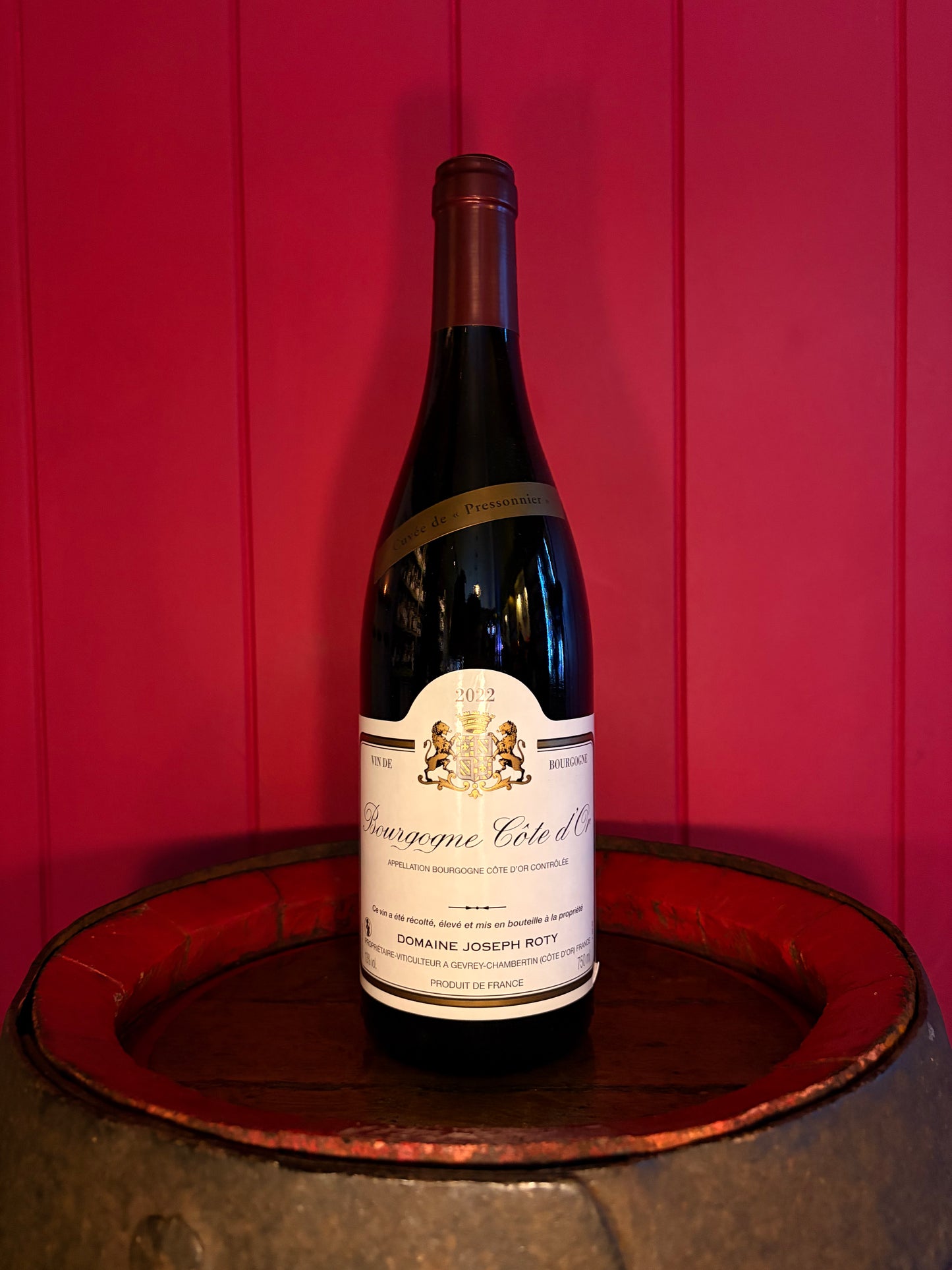 Joseph Roty, Les Pressonniers, Bourgogne Rouge 2021