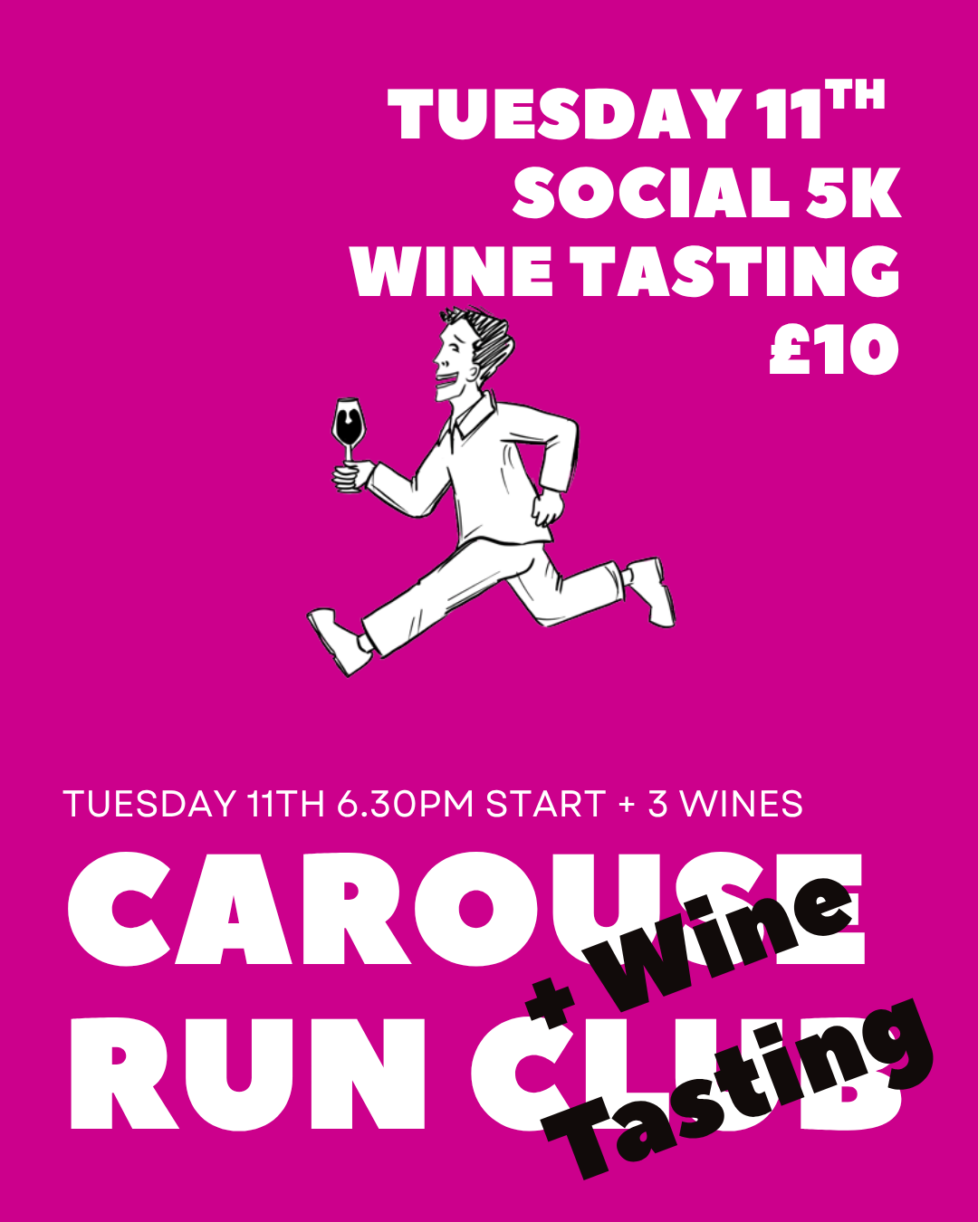 Run Club + Wine Tasting
