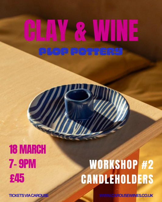 Clay & Wine Night with Plop Pottery