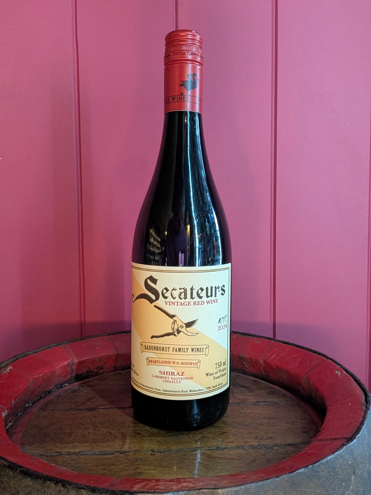 Badenhorst 'Secateurs' Red blend