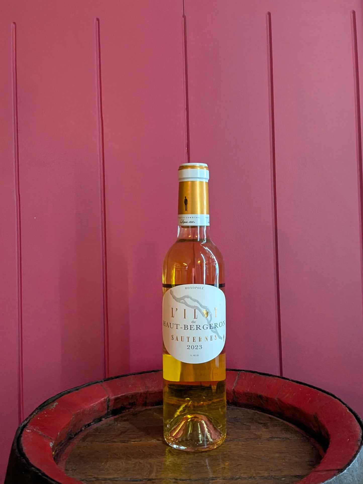 L’Ilot de Haut Bergeron, Sauternes 375ml