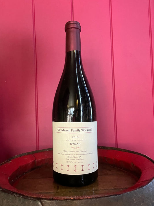 Clendenen Family, Bien Nacido Syrah, Santa Maria 2018