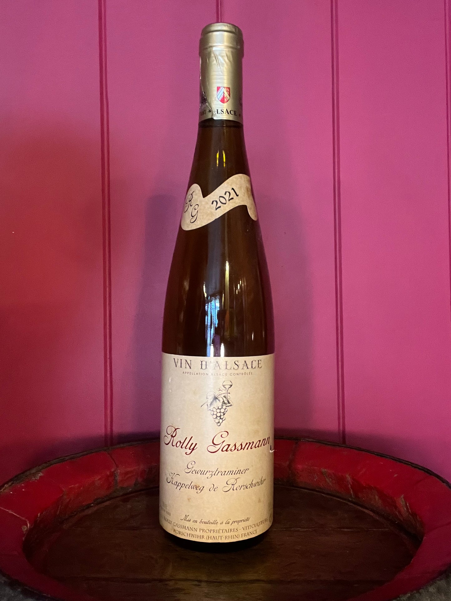 Domaine Rolly Gassmann, Kappelweg de Rorschwihr Gewurztraminer
